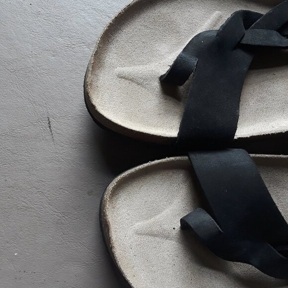 Berkley Jensen Suede Twisted Strap Birkenstock Sandal Size 9 - Picture 6 of 9